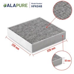 Filtr węglowy Alapure HEPA, pasujący do modelu Elica KIT0176157