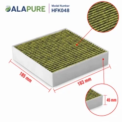 Filtr węglowy Alapure HEPA, pasujący do modelu Elica KIT0176157