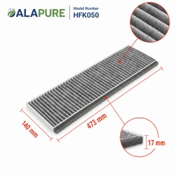 Filtr węglowy Alapure pasujący do Gaggenau 11059589 / 00291106