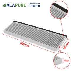 Filtr węglowy Alapure CleanAir pasujący do modelu Siemens 17006774 / LZ16IBB14