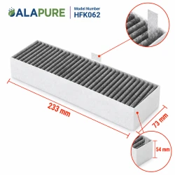 Alapure pasuje do filtra węglowego TÄCKNAN IKEA 300 / 406.502.12 (2 szt.)