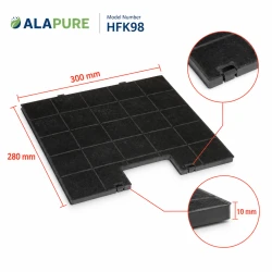 Filtr węglowy Alapure pasujący do filtrów węglowych Gorenje AH004 / 180177