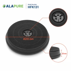Alapure Koolstoffilter geschikt voor Beko 9188065345 / KF9197060193 / KF9188065345