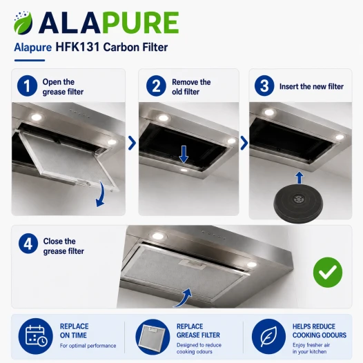 Alapure Koolstoffilter geschikt voor Zanker MCEF03 / 9029800472