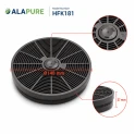 Filtr węglowy Alapure pasujący do modelu Leisure KF9179183012 / ACK0010 (2 szt.)