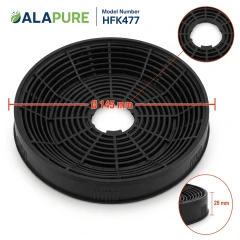 Filtr węglowy Alapure pasujący do Grundig KF971100007 / KF9189204771 (2 szt.)