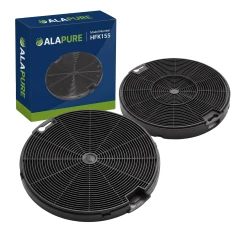Alapure Koolstoffilter geschikt voor AEG MCFE09 / 9029800548 / EFF75 (2-pack)