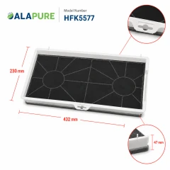 Filtr węglowy Alapure pasujący do urządzeń Neff 00465577 / 465577