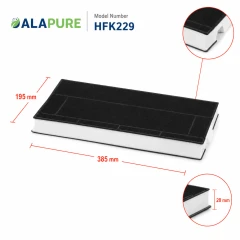 Alapure Koolstoffilter geschikt voor Balay 00434229 / 434229 / DHZ4506