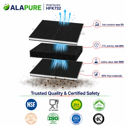 Filtr węglowy Alapure pasujący do Constructa 00360732 / 360732