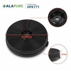Filtr węglowy Alapure pasujący do filtra węglowego PKM CF155