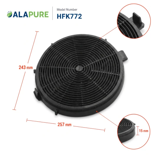 Filtr węglowy Alapure przeznaczony do PKM CF150 (2 szt.)