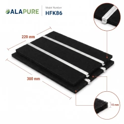 Filtr węglowy Alapure pasujący do filtrów węglowych DeDietrich AS0062459 