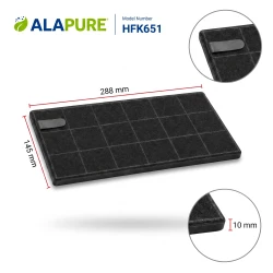 Filtr węglowy Alapure odpowiedni dla AEG 4055304036
