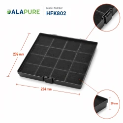 Alapure Koolstoffilter geschikt voor Faure D241 / 9029793693