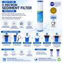 Alapure 20 inch Pre-Filter Sediment 5 Micron ALA-PPL20-05