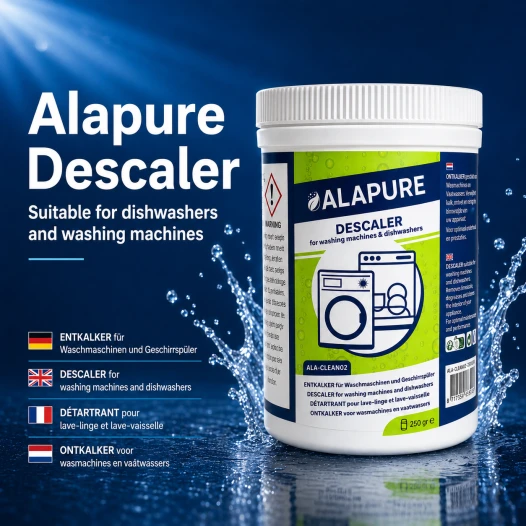 Odkamieniacz Alapure odpowiedni do zmywarek i pralek Neff 00312524 / 00312330 - w postaci proszku