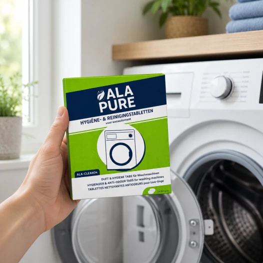Środek czyszczący i odświeżacz zapachu Alapure, odpowiedni do modelu WPRO AFR301 / 484000001180 / 484000008427 / Powerfresh do pralek / DAFR108