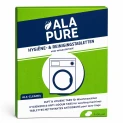 Środek czyszczący i odświeżacz zapachu Alapure, odpowiedni do modelu WPRO AFR301 / 484000001180 / 484000008427 / Powerfresh do pralek / DAFR108