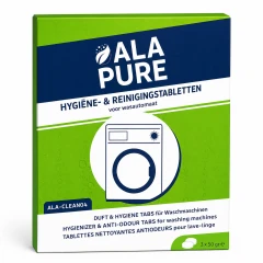 Alapure Środek czyszczący i odświeżacz zapachów odpowiedni do WPRO AFR301 / 484000001180 / 484000008427 / Powerfresh do pralek / DAFR108